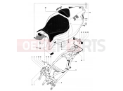 MV Agusta 1999-2001 F4 750S 1+1 Rear Fairing (single seat)