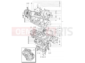 MV Agusta 1999-2001 F4 750S 1+1 Crankcase Assembly
