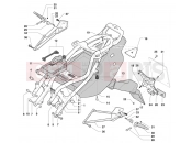 MV Agusta 2002-2003 F4 750S 1+1 Rear Frame (double seat)