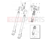 MV Agusta 2005 F4 Tamburini Front Suspension Assembly