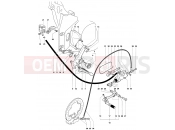 MV Agusta 2005 F4 Tamburini Footrest Assembly Right