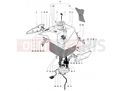 MV Agusta 2004-2006 F4 1000S 1+1 Fueltank Assembly