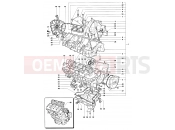 MV Agusta 2004-2006 F4 1000S 1+1 Crankcase Assembly