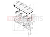 MV Agusta 2004-2006 F4 1000S 1+1 Cylinder Head Assembly