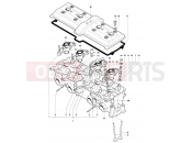MV Agusta 2006 F4 Veltro Pista Cylinder Head Assembly