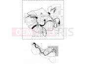 MV Agusta 2006 F4 Veltro Strada Wiring Harness - Mirrors
