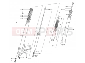MV Agusta 2006-2007 F4 1000R 1+1 Front Fork Left