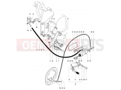 MV Agusta 2006-2007 F4 1000R 1+1 Footrest Assembly Right
