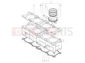 MV Agusta 2007-2008 F4 312R 1000 1+1 Cylinder & Piston Assembly