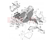 MV Agusta 2008-2009 F4 312RR 1078 Rear Frame (double seat)