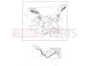 MV AGUSTA 2016 F4 RC Wiring Harness - Mirrors