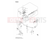 SUZUKI GSX650F K8 (2008) (E03, E28, E33) CLUTCH MASTER CYLINDER