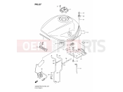 SUZUKI GSX650F K8 (2008) (E03, E28, E33) FUEL TANK (MODEL K8)