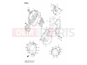 SUZUKI GSX650F K8 (2008) (E03, E28, E33) CRANKCASE COVER (MODEL K8/K9)