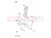 SUZUKI GSX650F K8 (2008) (E03, E28, E33) REAR CUSHION LEVER