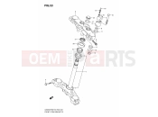 SUZUKI GSX650F K8 (2008) (E03, E28, E33) STEERING STEM