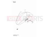 SUZUKI GSX650F K8 (2008) (E03, E28, E33) FRONT FENDER
