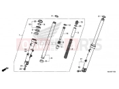 HONDA CBR500R ABS 2016 FRONT FORK