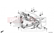HONDA CBR500R ABS 2016 HEAD LIGHT