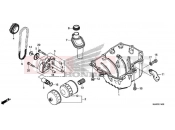 HONDA CBR500R ABS 2016 OIL PAN / OIL PUMP