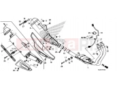 HONDA CBR500R ABS 2016 EXHAUST MUFFLER