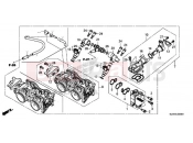 HONDA CBR500R ABS 2016 THROTTLE BODY