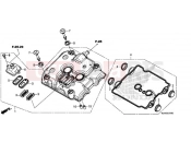 HONDA CBR500R ABS 2016 CYLINDER HEAD COVER