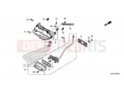 HONDA CBR500R ABS 2016 taillight