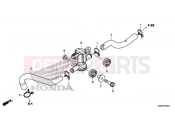 HONDA CBR500R ABS 2016 AIR INJECTION SOLENOID VALVE