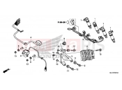 HONDA CBR600RR (CBR600RRG) 2016 F-39-10 SUB HARNESS