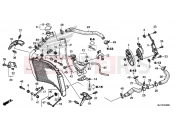 HONDA CBR600RR (CBR600RRG) 2016 F-42 RADIATOR