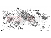 HONDA CBR600RR (CBR600RRG) 2016 E-2 CYLINDER HEAD