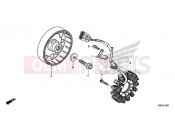 HONDA CBR600RR (CBR600RRG) 2016 E-12 GENERATOR