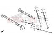 HONDA CBR600RR (CBR600RRG) 2016 E-3 CAMSHAFT / VALVE