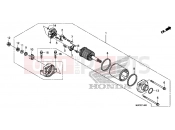 HONDA CBR600RR (CBR600RRG) 2016 E-14 STARTING MOTOR