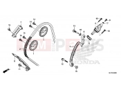 HONDA CBR600RR (CBR600RRG) 2016 E-4 CAM CHAIN ​​/ TENSIONER
