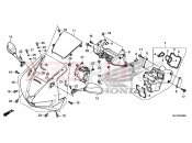 HONDA CBR600RR (CBR600RRG) 2016 F-44 UPPER COWL