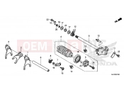 HONDA CBR600RR (CBR600RRG) 2016 E-21 GEARSHIFT DRUM