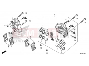 HONDA CBR600RR (CBR600RRG) 2016 F-13 FRONT BRAKE CALIPER