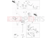 KTM 1290 Super Adventure S, silver (F9903S5) [EU] 2019 HANDLEBAR, CONTROLS