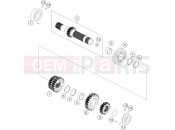 KTM 690 SMC R (F9775S9) [US] 2019 TRANSMISSION I - MAIN SHAFT