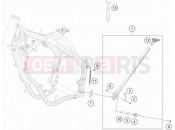 KTM 300 XC-W Six Days TPI (F7475S2) [US] 2019 SIDE / CENTER STAND