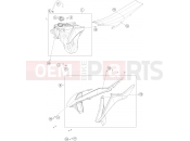 KTM 300 XC-W TPI (F7475S3) [US] 2019 TANK, SEAT