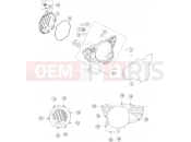 KTM 300 XC-W TPI (F7475S3) [US] 2019 CLUTCH COVER