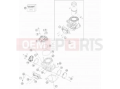 KTM 300 XC (F6475S5) [US] 2019 CYLINDER, CYLINDER HEAD