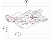 KTM 300 EXC Six Days TPI (F7403S2) [EU] 2019 ENGINE GUARD