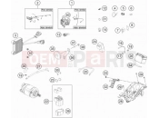KTM 250 EXC-F (F8160S9) [AU] 2019 WIRING HARNESS
