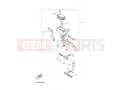 YAMAHA Aerox 50 YQ 50 YQ50 AEROX (5SB1) 2003 REAR MASTER CYLINDER