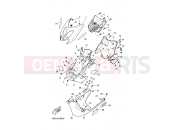 YAMAHA Aerox 50 YQ 50 YQ50 AEROX (5SB1) 2003 LEG SHIELD