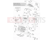 KTM 1090 Adventure R (F9987RD) [CN] 2018 CYLINDER HEAD REAR